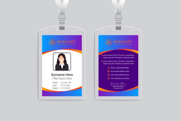 Wipro Id Card Tag